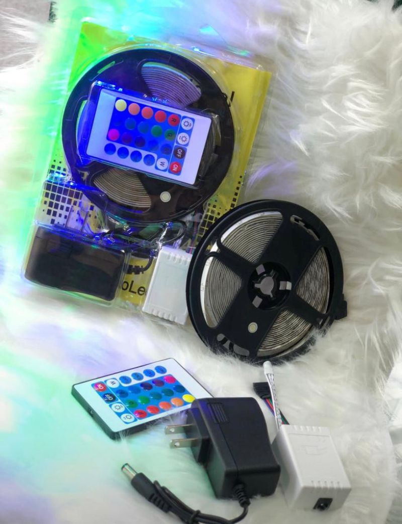 Comprar Cinta Led 5050 De 16 Colores 5 Mts en Electroshopy